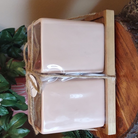 RAE DUNN Boss Lady, Make It Happen Pen Pencil Holder in pale pink - Picture 4 of 5